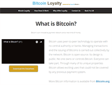 Tablet Screenshot of bitcoin-loyalty.com